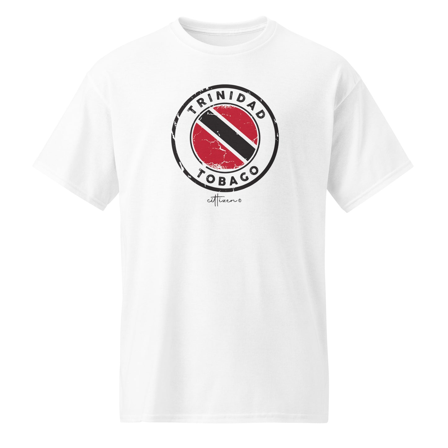 White t-shirt with Flag
