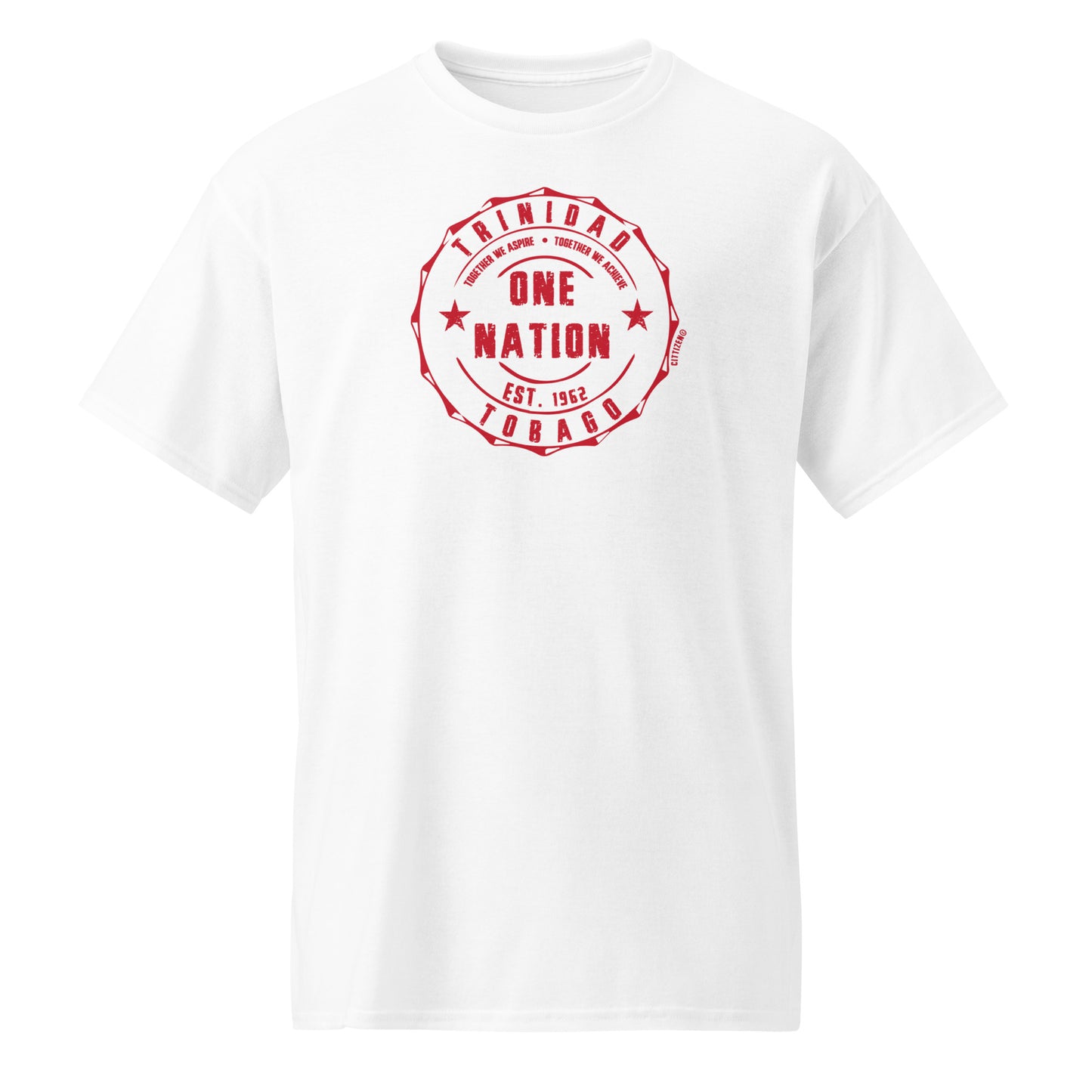 White Tee Stamp