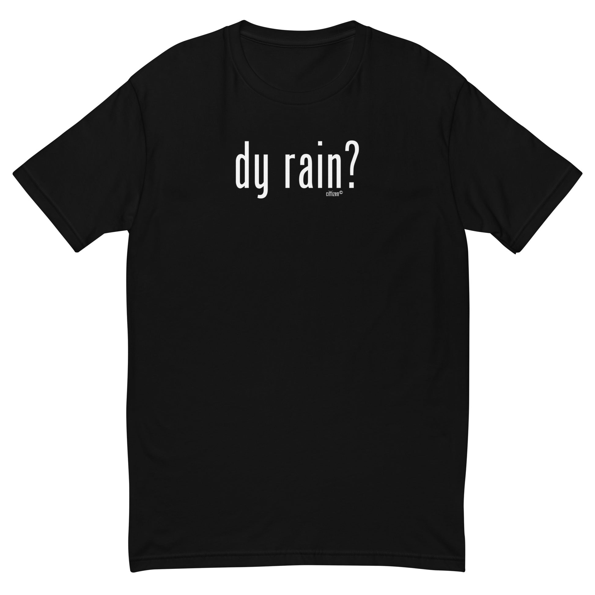 Dy rain T&T dialect black tee