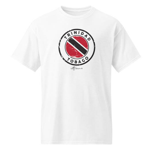 White t-shirt with Flag