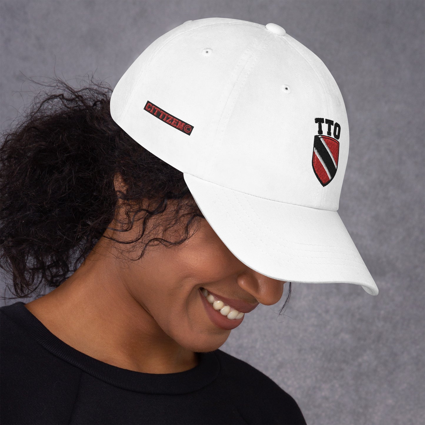 Trinidad and Tobago embroidered flag badge baseball cap