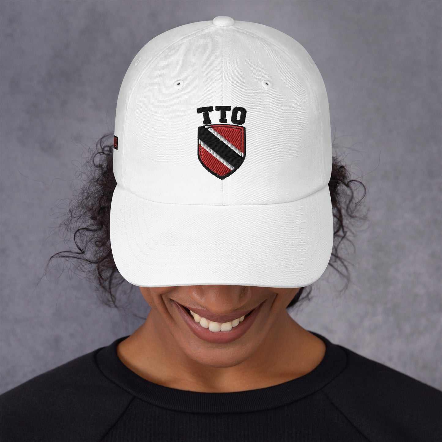 Trinidad and Tobago embroidered flag badge baseball cap