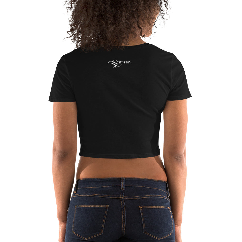 UP ladies crop top back