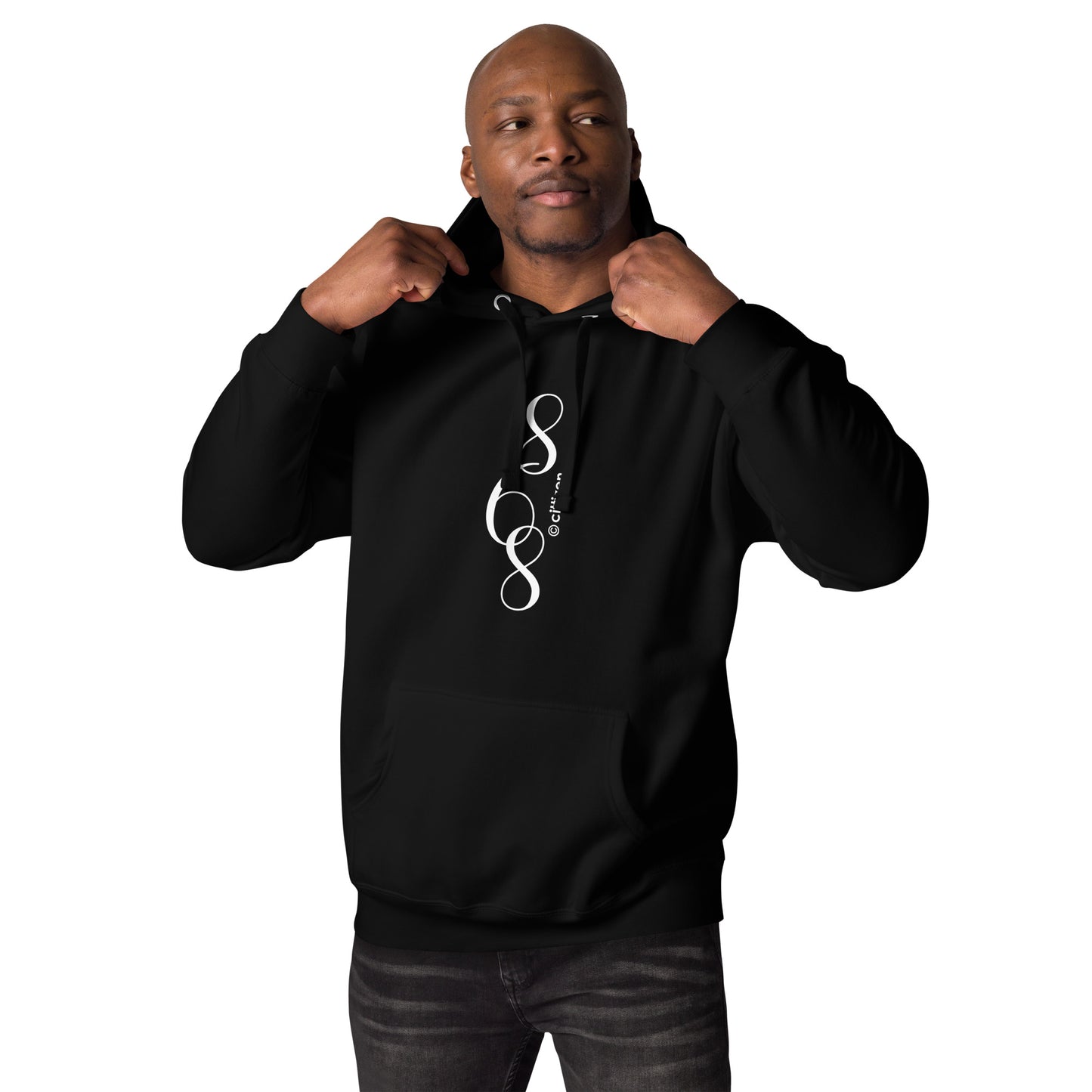 868 T&T Area code black hoodie