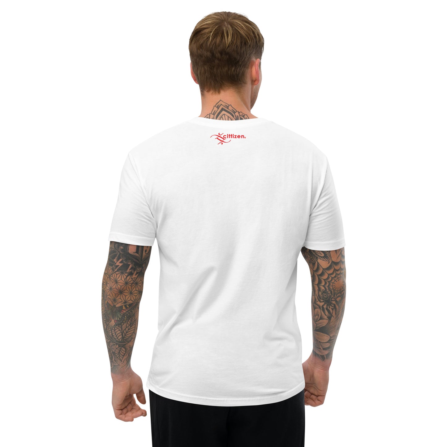 back of T&T Fingerprint t-shirt