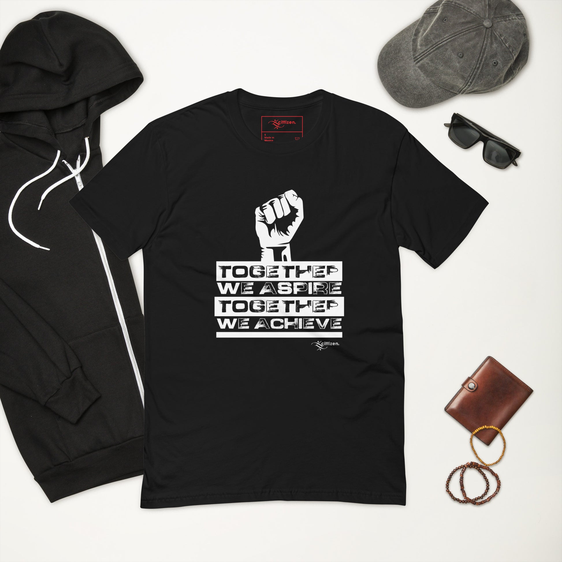 Trinidad and Tobago Motto t-shirt black